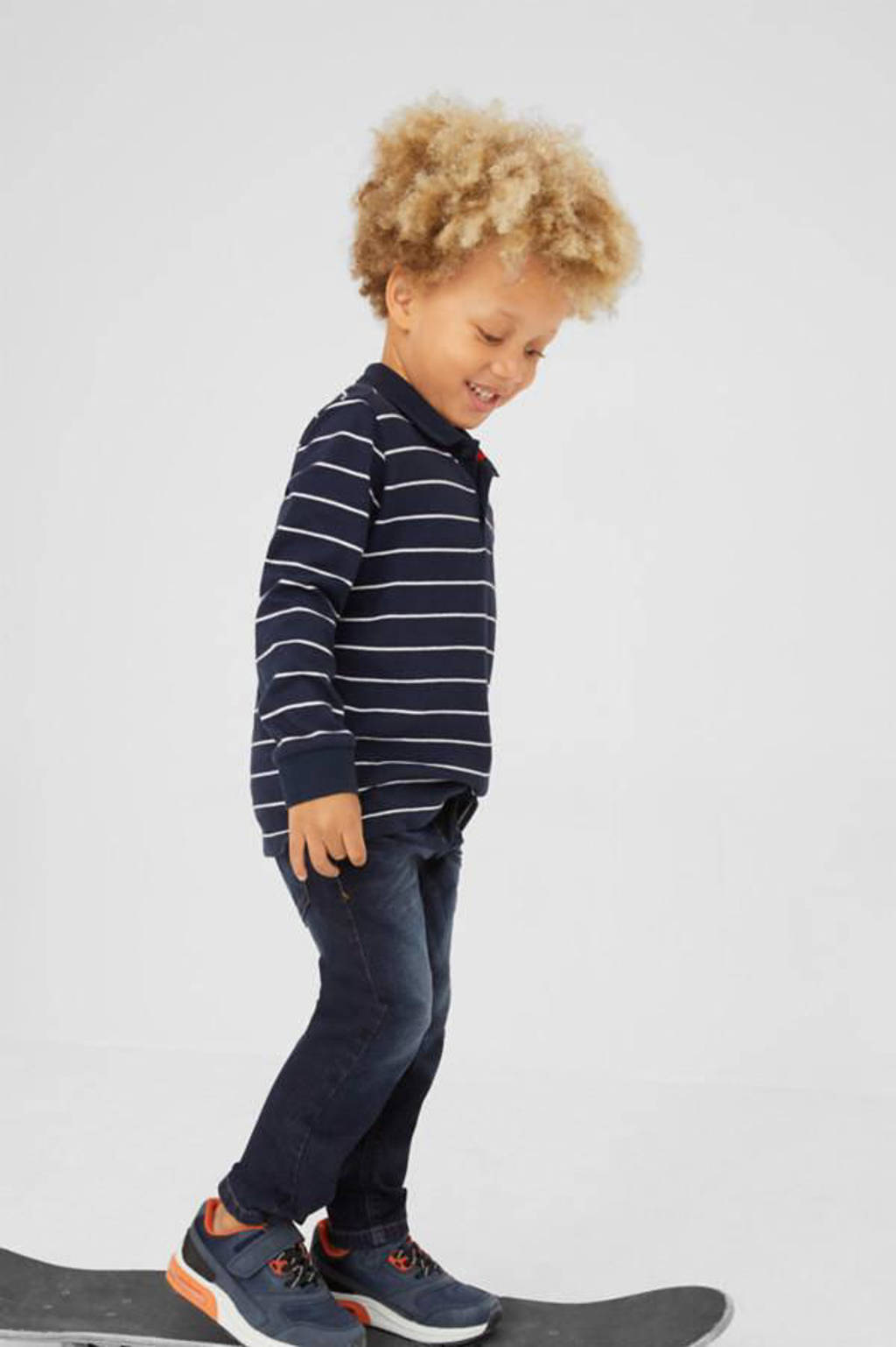 s.Oliver regular fit jeans donkerblauw