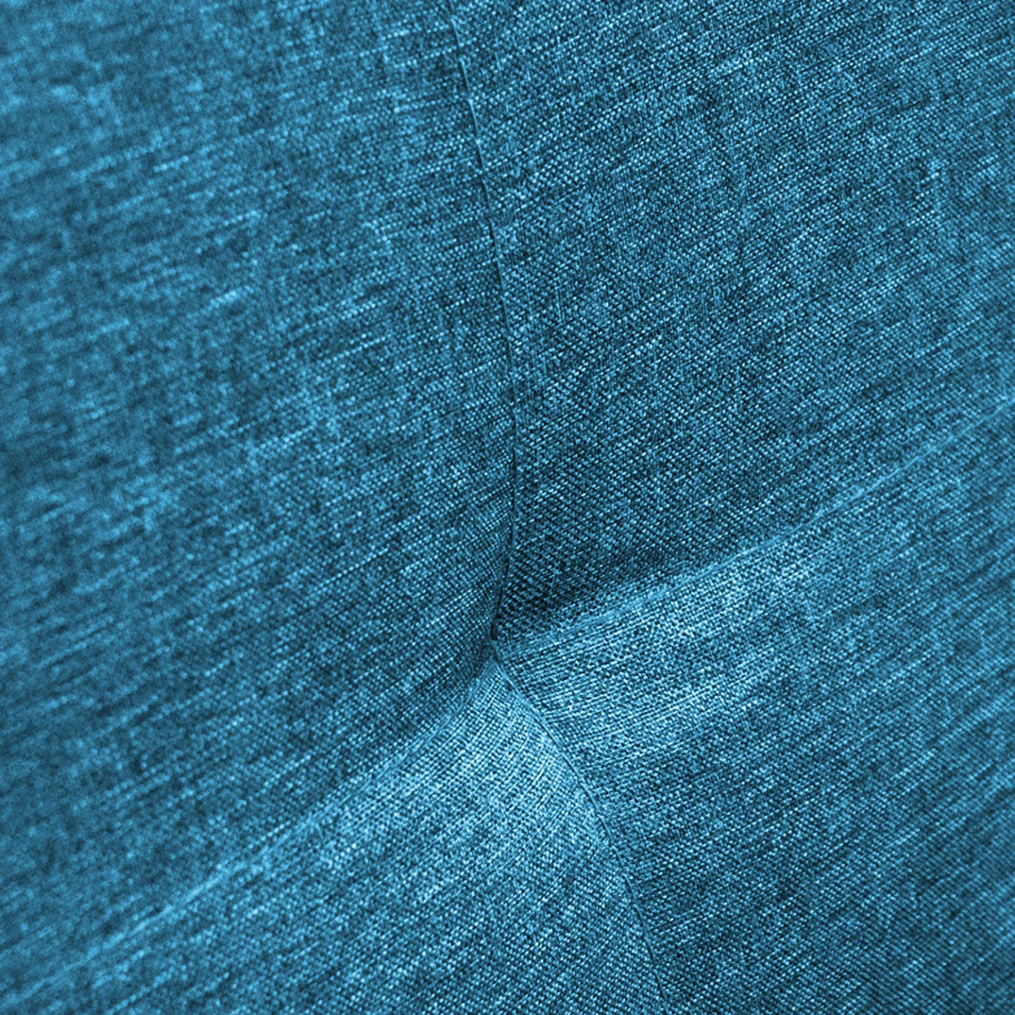 Canapé droit scandinave 3 places convertible LARS bleu canard