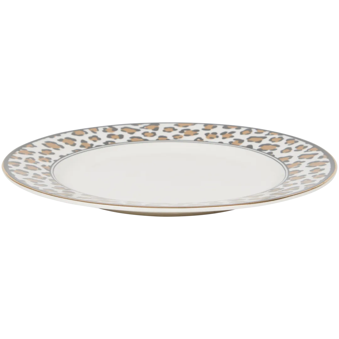 Petite assiette en porcelaine Sable