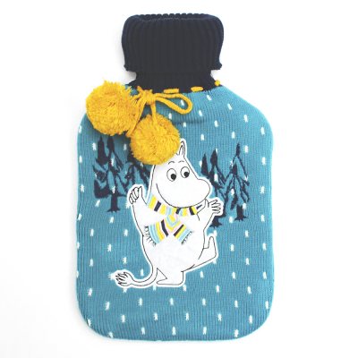 Moomin Hot Bottle - Teal Mustard