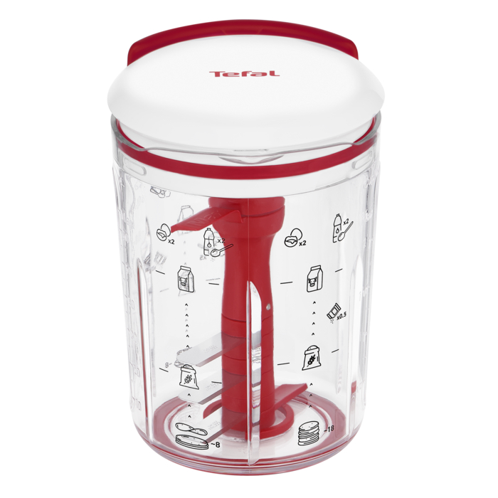 Tefal Crêpes Express, Mélangeur pâte à crêpes, Pâte parfaite en 2 minutes
