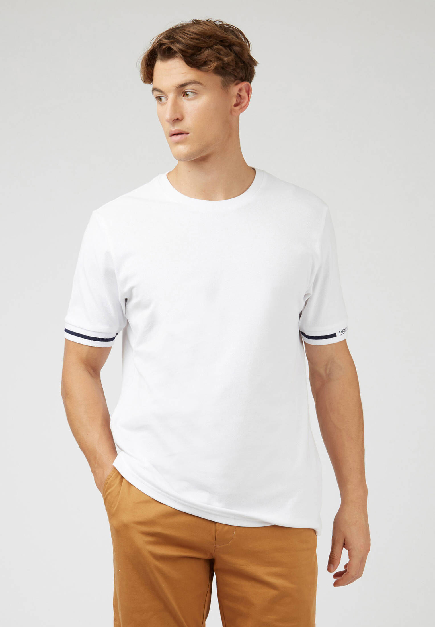 Ben Sherman| Herren T-Shirt Pique
