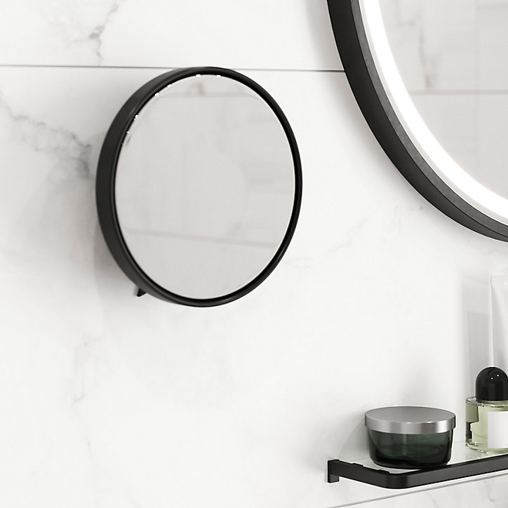 Miroir rond grossissant x2 GoodHome Elland Ø 20 cm