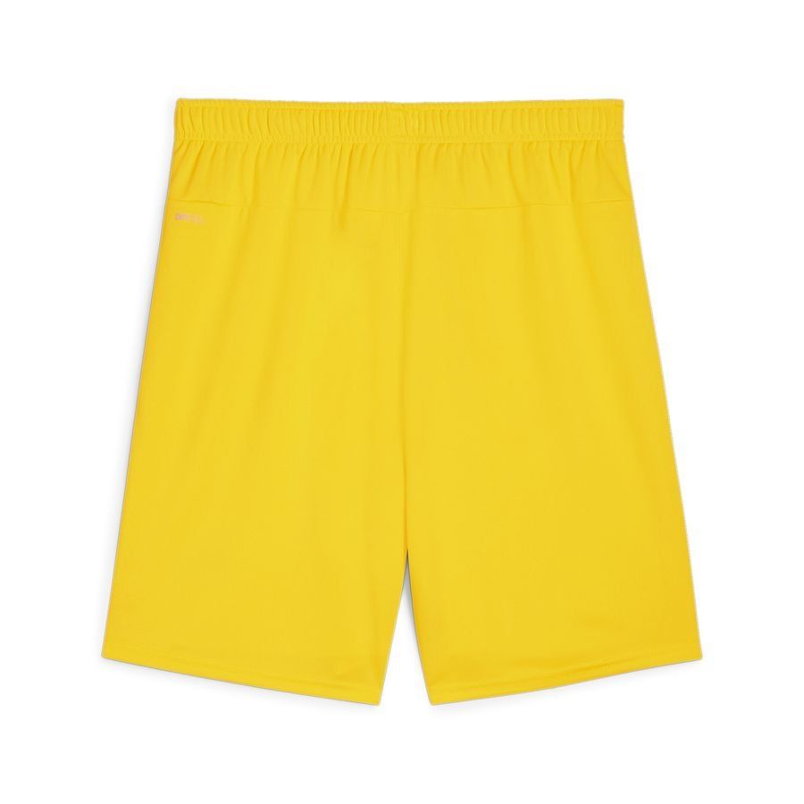 PUMA Short de Foot teamGOAL - Jaune/Noir