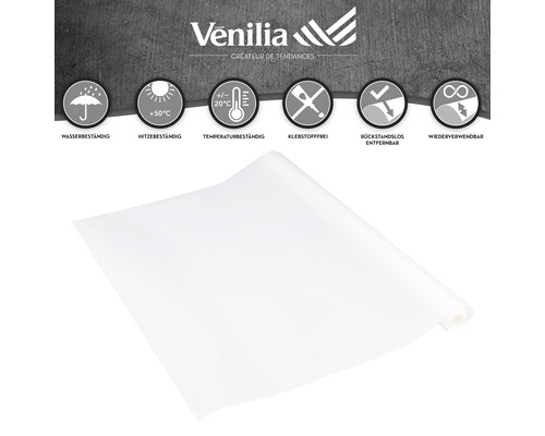 Raamfolie Venilia Vitrostatisch Melkachtig 45x150 cm