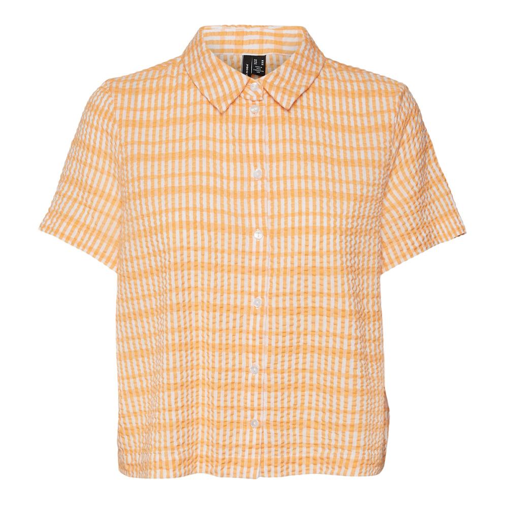 Vero Moda Chemise Orange/Blanche Femme Vero Moda Dixie