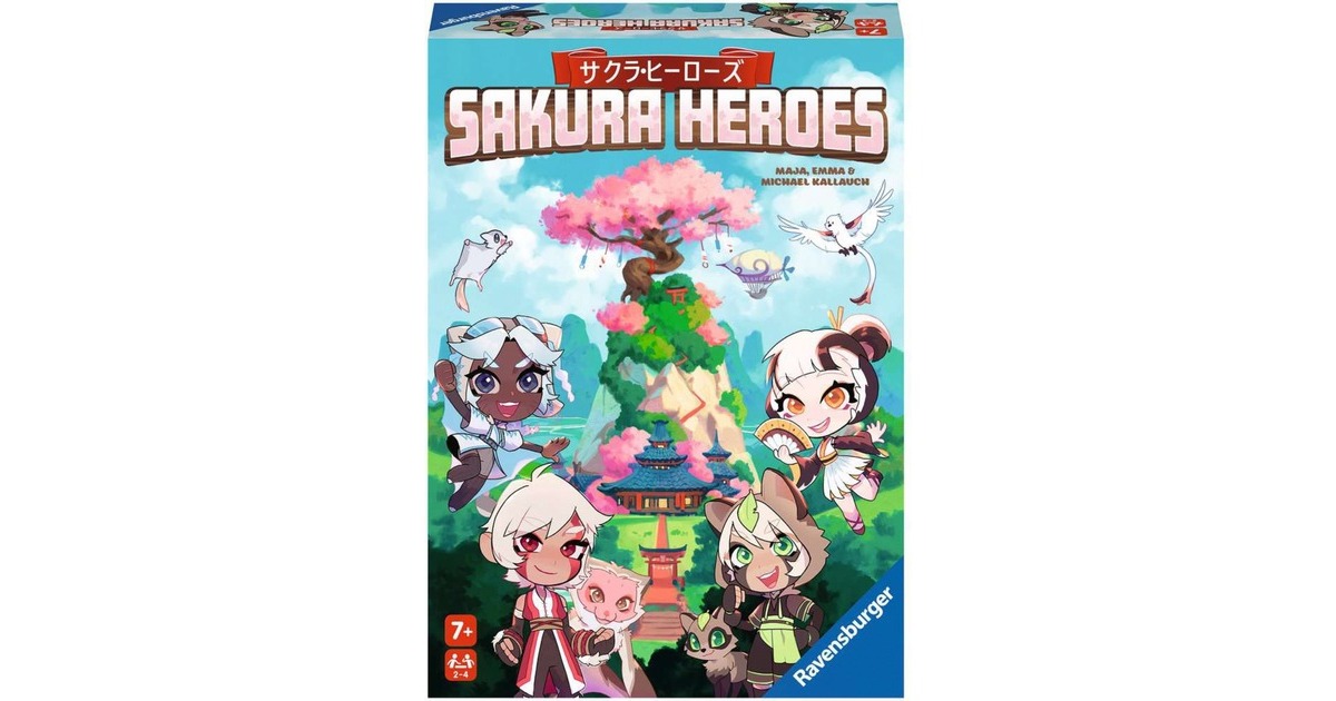 RavensburgerSakura Heroes Dobbelspel