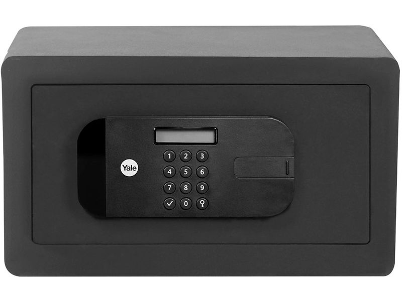 Yale Tresor Compact S, 9.6 l Hochsicherheitstresor mit Tastenfeld