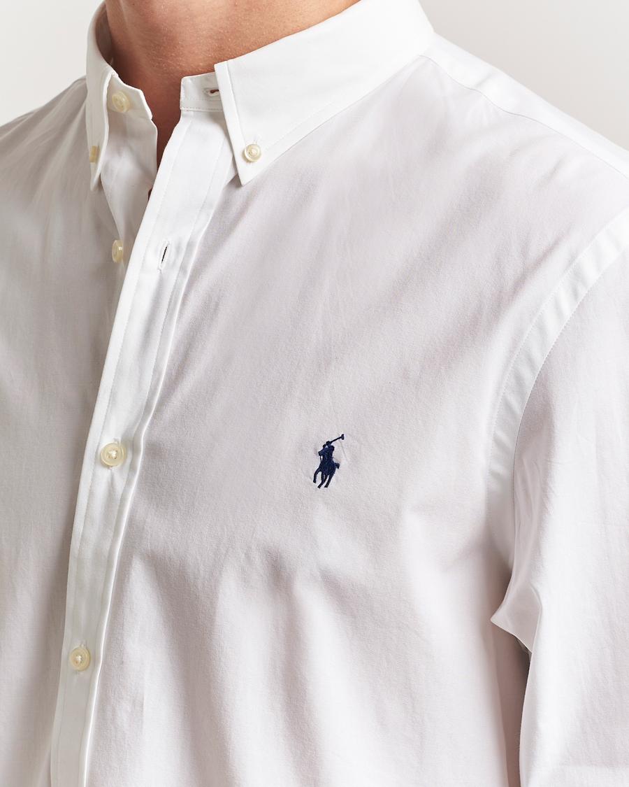 Polo Ralph Lauren Slim Fit Poplin Shirt White