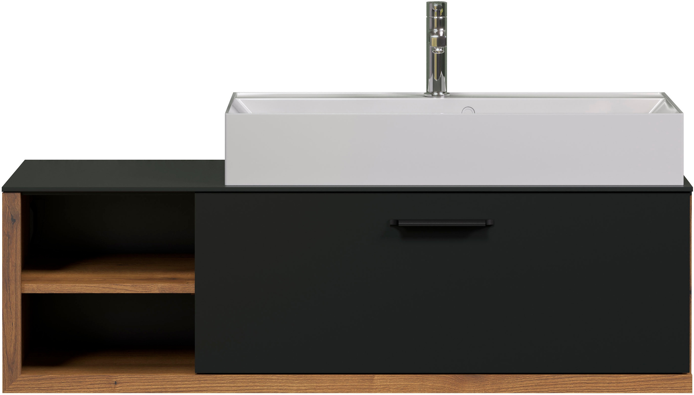 welltime Waschtisch »Premont« Eleganter Waschbeckenunterschrank mit 80 cm Waschbecken - Softclose