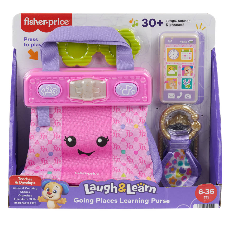 Fisher-Price Leerplezier Op Stap ontdekkingstas