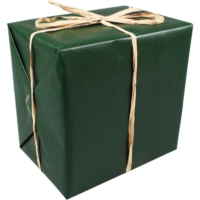 Cadeaupapier, 50cm, 250m, 60gr/m², groen