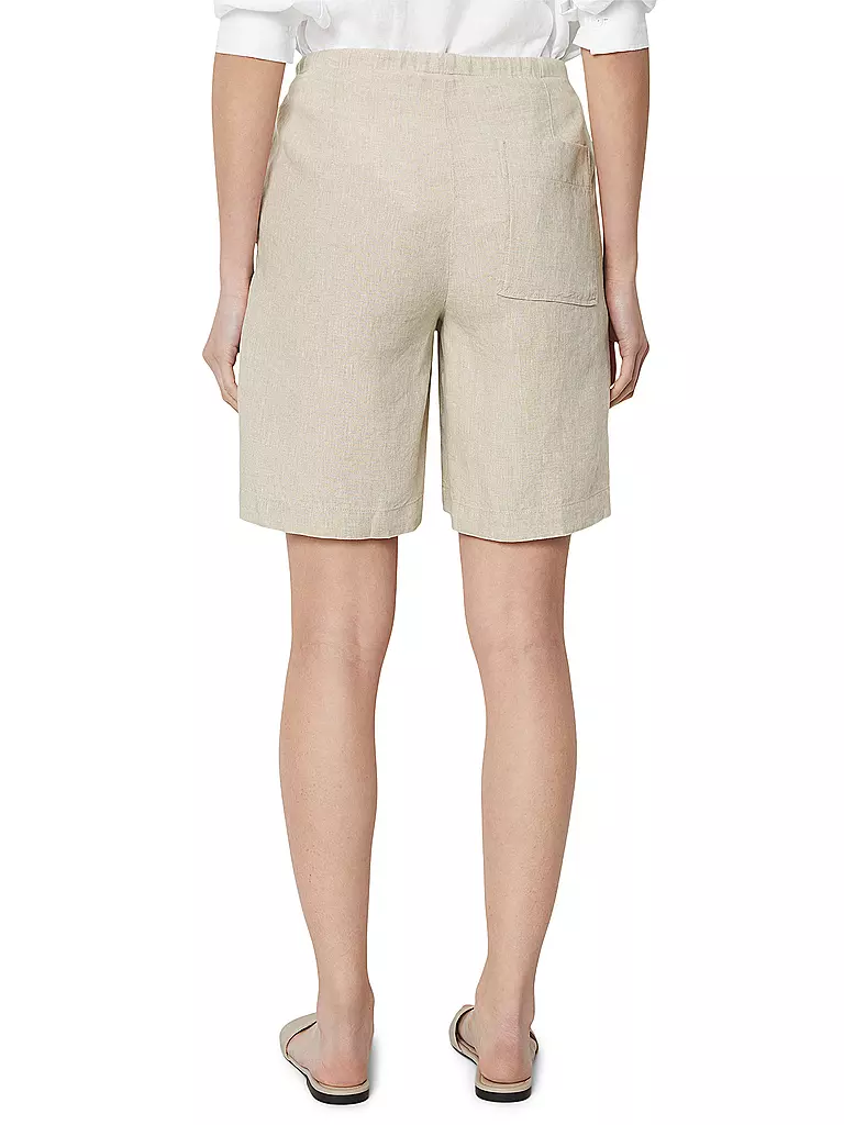 MARC O'POLO Leinenshorts  beige