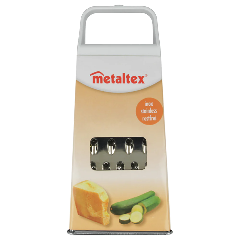 Râpe 4 faces inox Metaltex