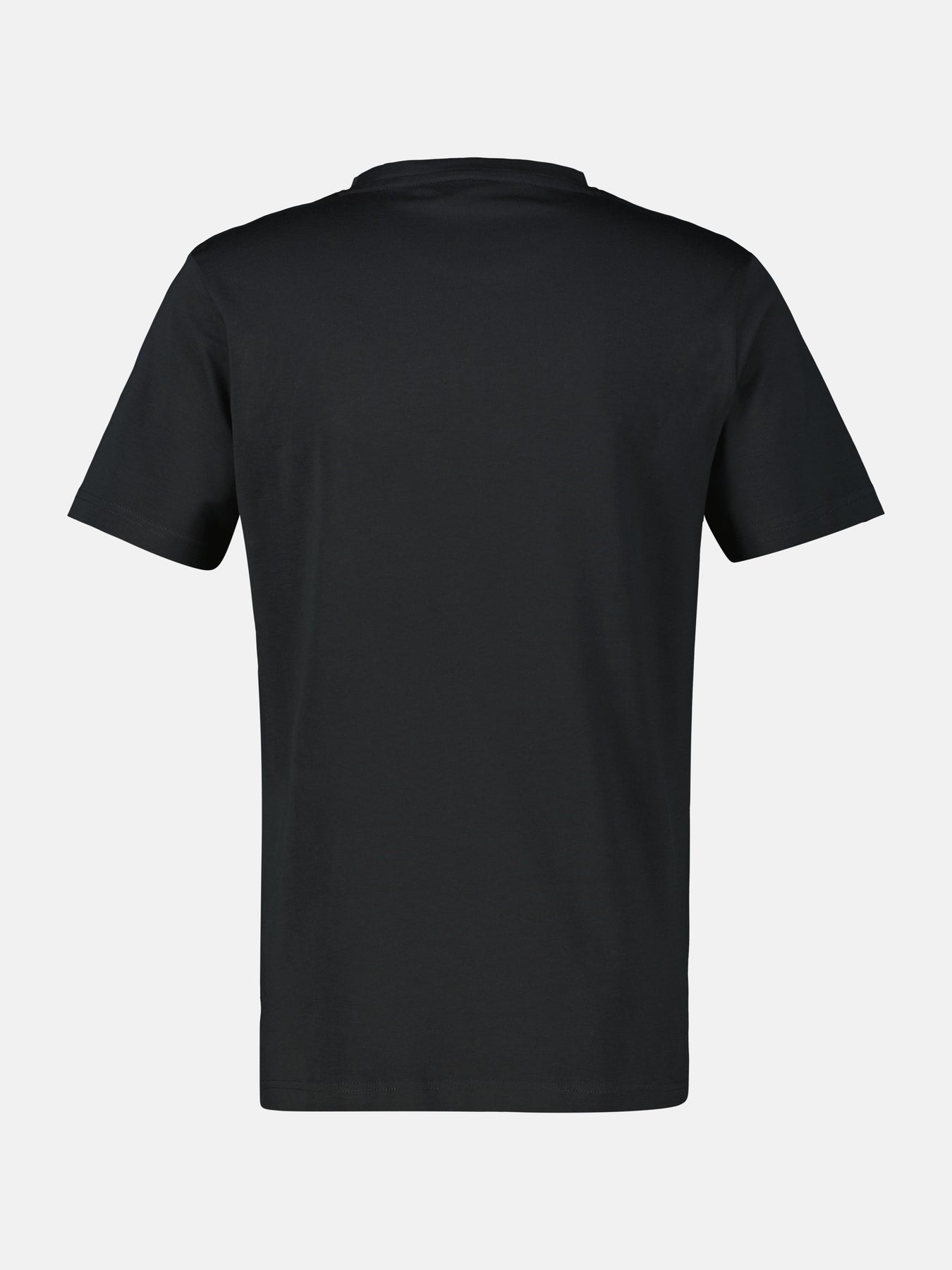 Basic T-Shirt mit LERROS Logo-Print