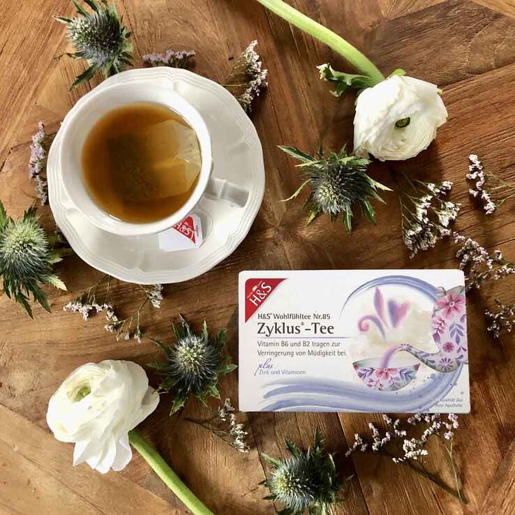 H&S Zyklus-Tee mit Zink und Vitaminen Filterbeutel, 20X1.5 g