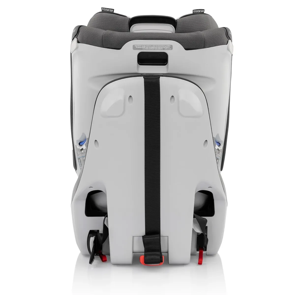 Evenflo Siège d’Auto 2-en-1 Rotatif Slim Revolve 360 GOLD avec SensorSafe - Gris Perle