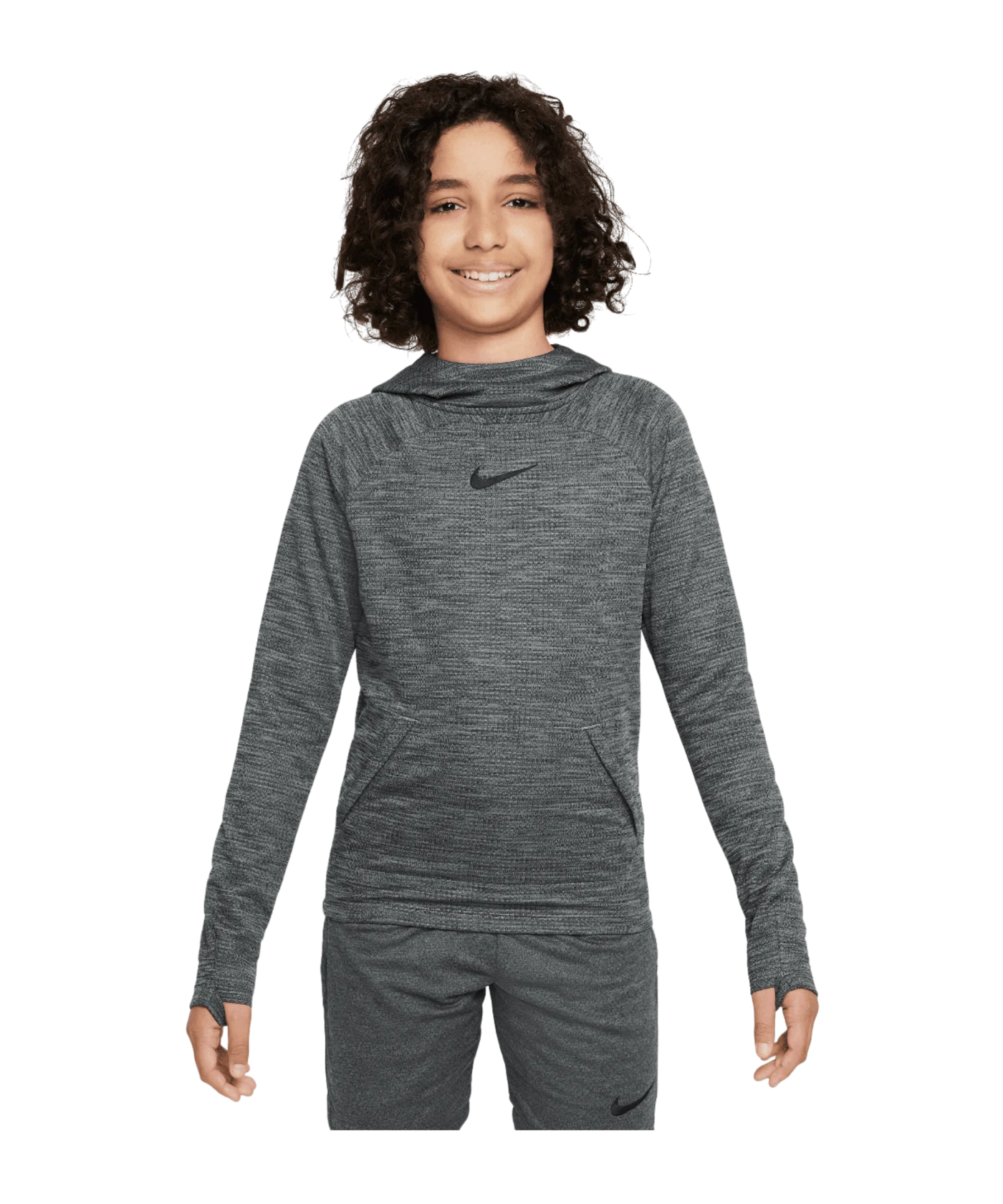 Nike Academy Hoodys Kids Grau F065