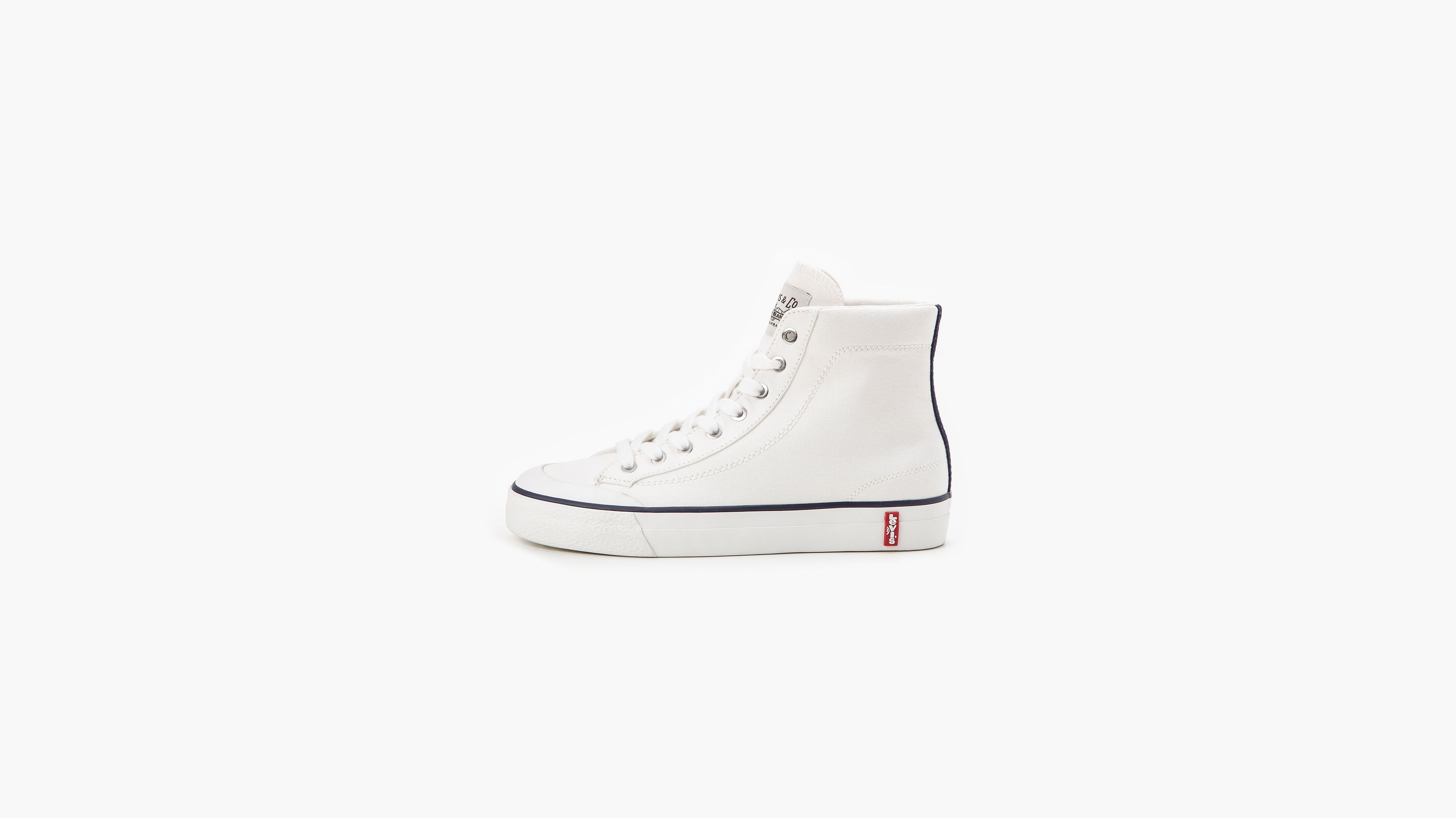 Levi's® Femme baskets montantes LS2 - Regular White - Blanc