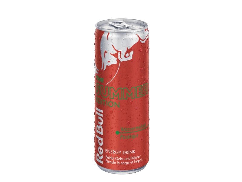 Red Bull Energy Drink Red Edition Wassermelone 24 x 250 ml Hochwertiges Energy-Getränk mit Wassermelonen-Geschmack