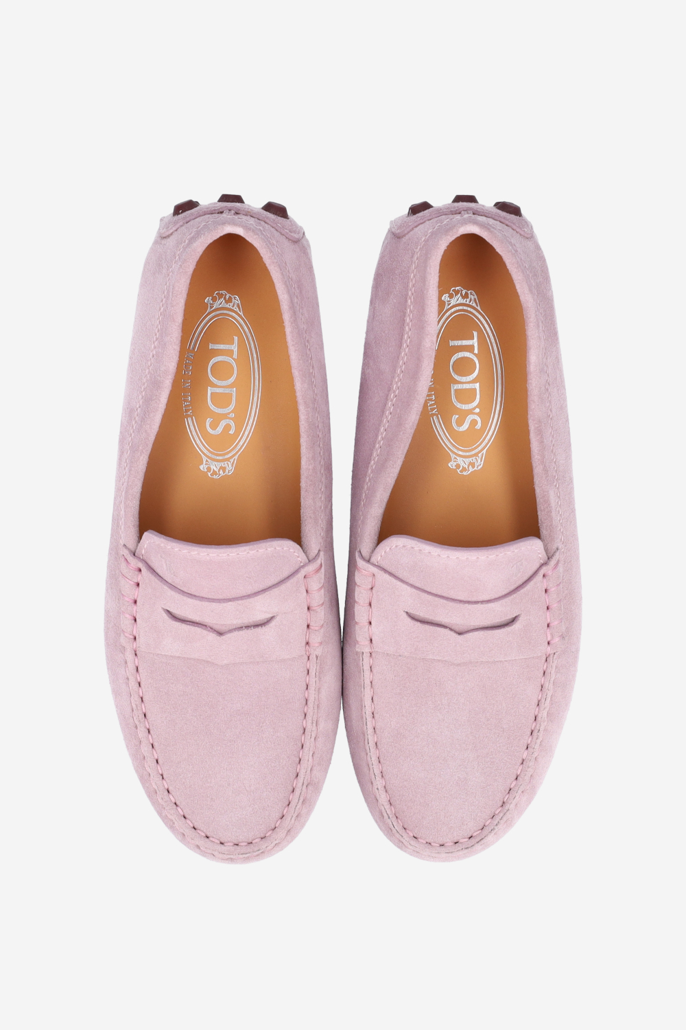 Gommino suede loafers