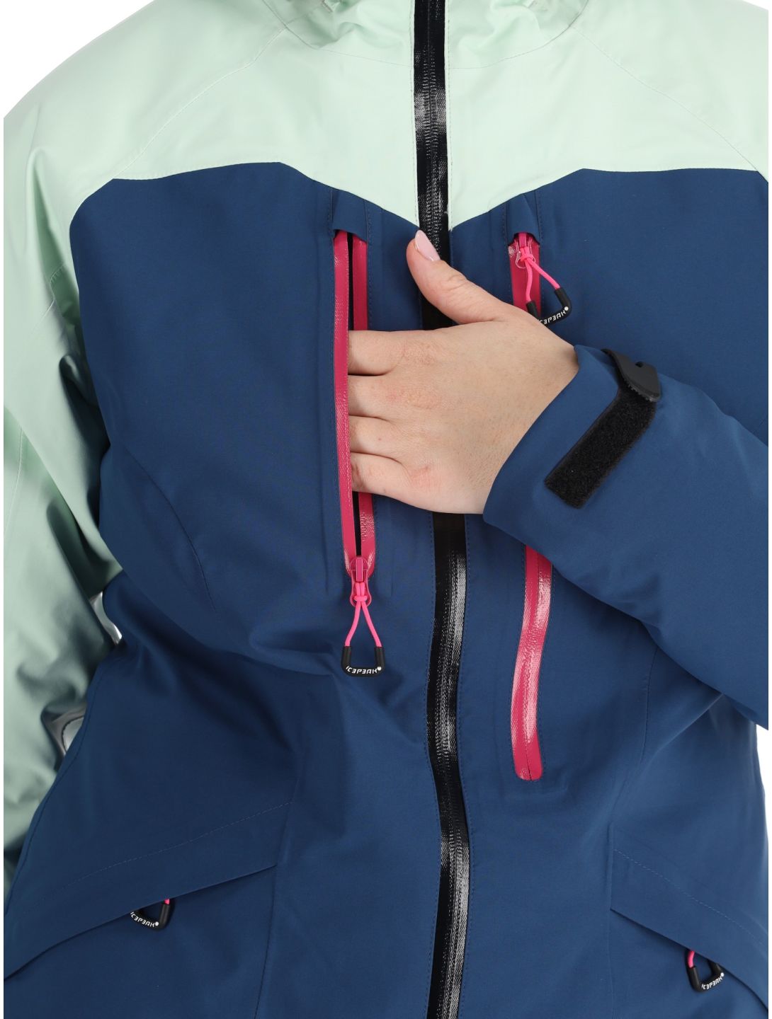 Datteln hardshell ski-jas dames