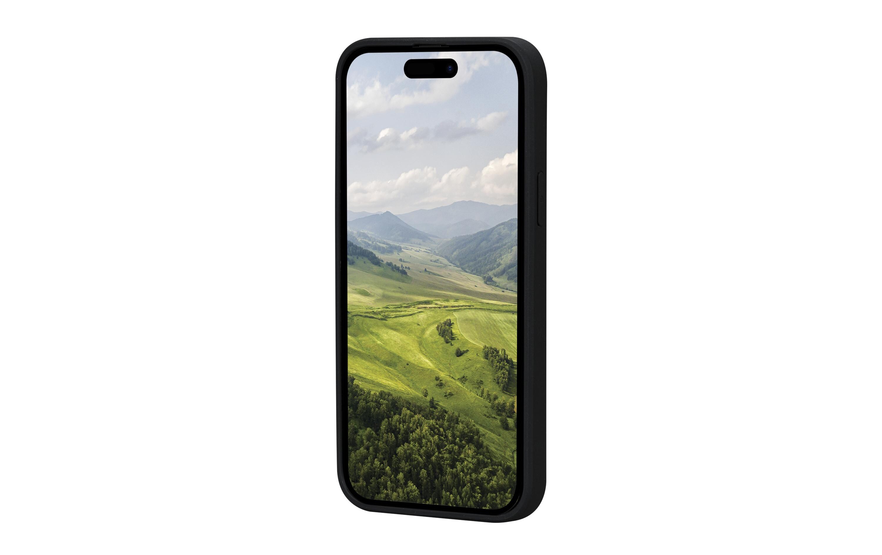 Back Cover Greenland iPhone 15 Plus Night BlackSchutzhülle für das Apple iPhone 15 Plus