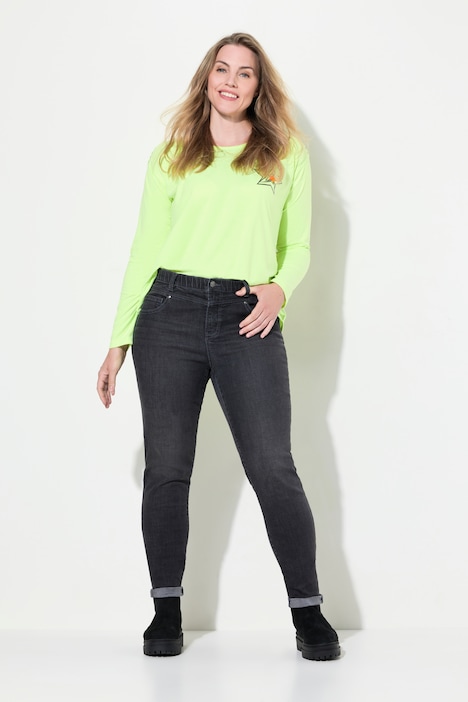 Bauch-Weg-Jeans, High Waist, 5-Pocket, Superstretch