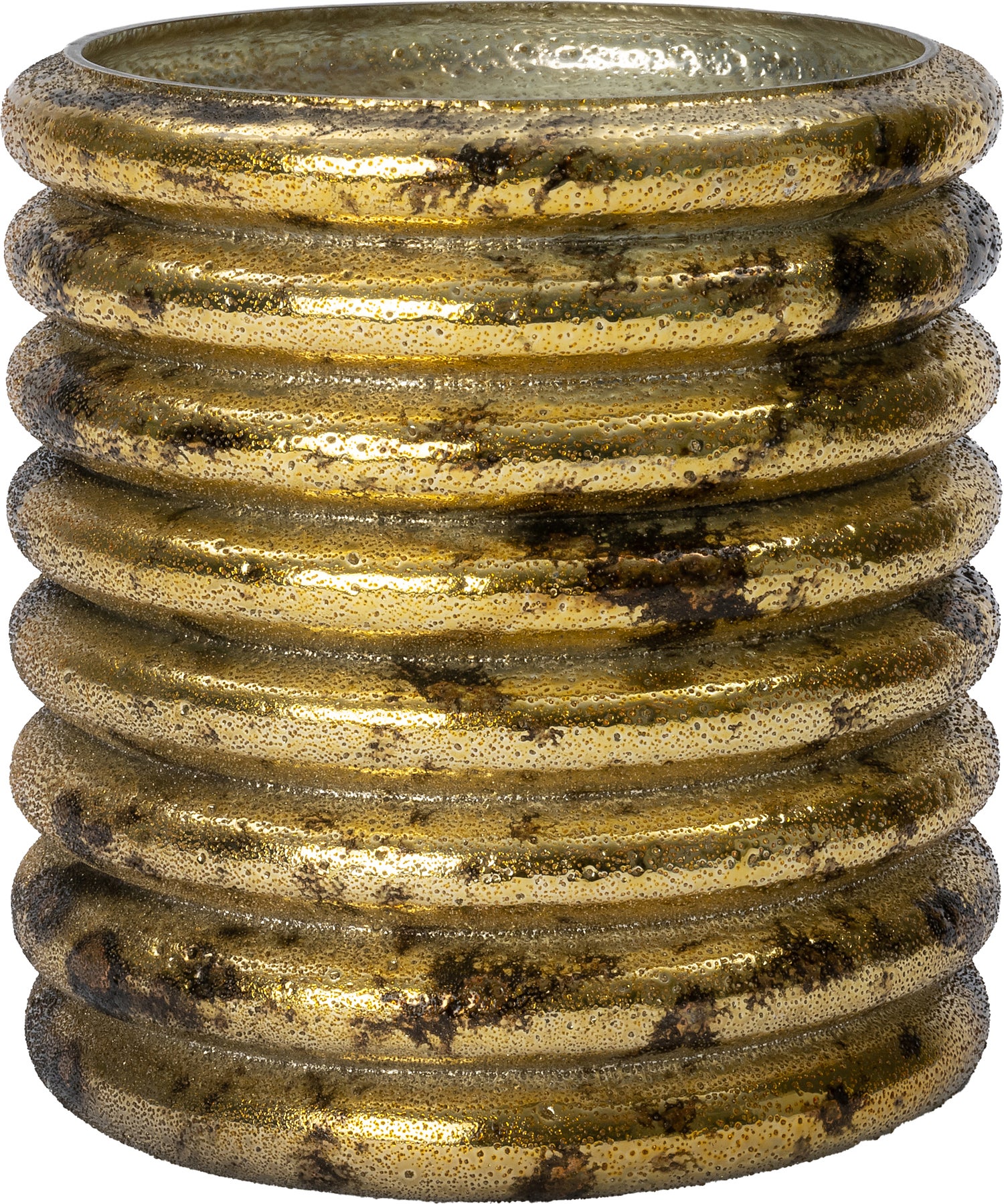 Intratuin bloempot Lies goud D 12 H 12 cm