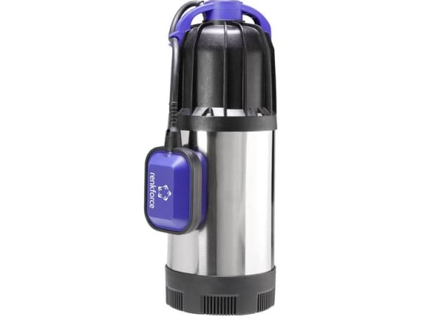 Renkforce nedsenkbar trykkpumpe med beskyttende kontaktplugg 1519501 6500 l/t 30 m (1519501)