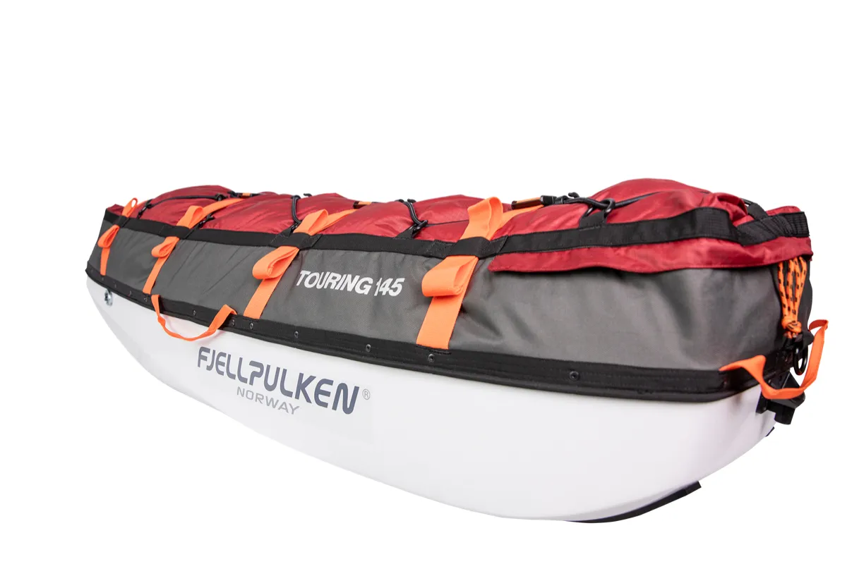 Fjellpulken Touring 145 M/Std Drag Og Touring Sele Red
