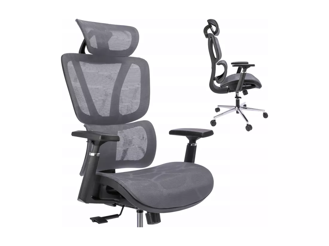 Fauteuil NEOVA gris chaise