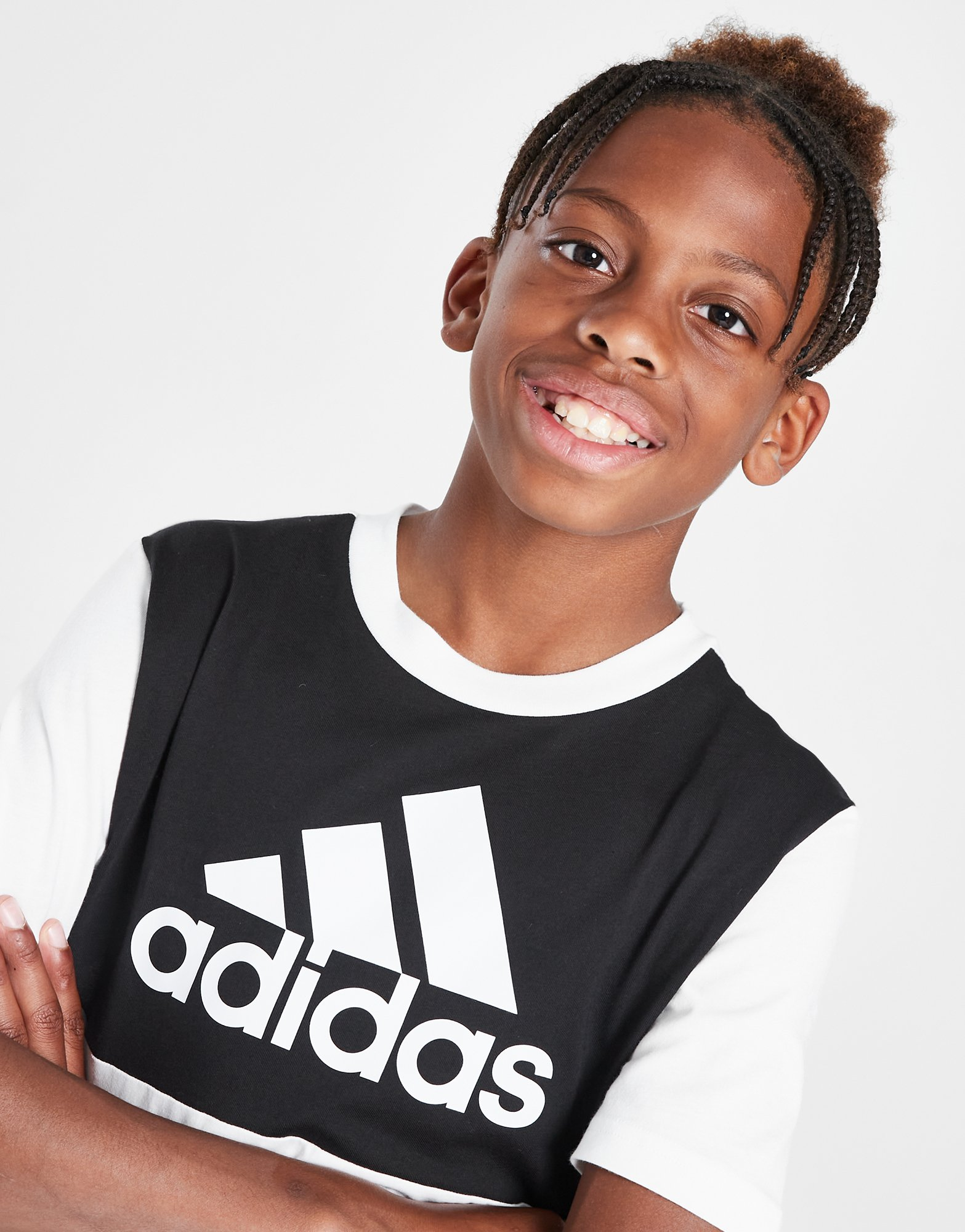 adidas Ensemble T-shirt/Short Colour Block Junior