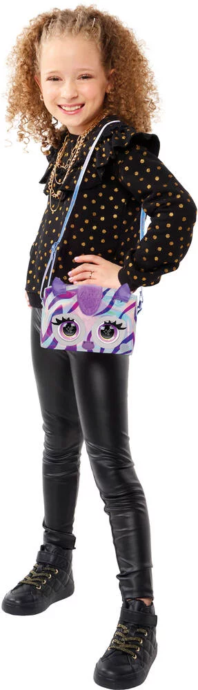 PURSE PETS LES METALLIQUES - ZEBRE