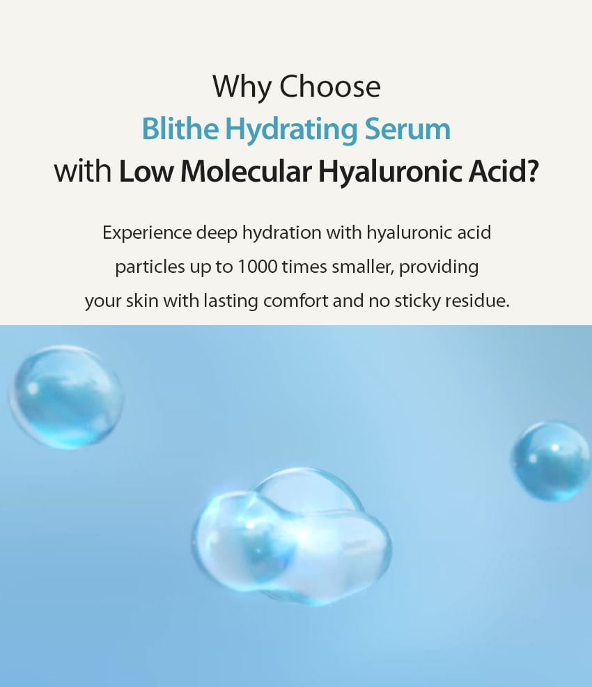 BLITHE - Gerichte Hydraterende Serum Hyaluronzuur 2.0