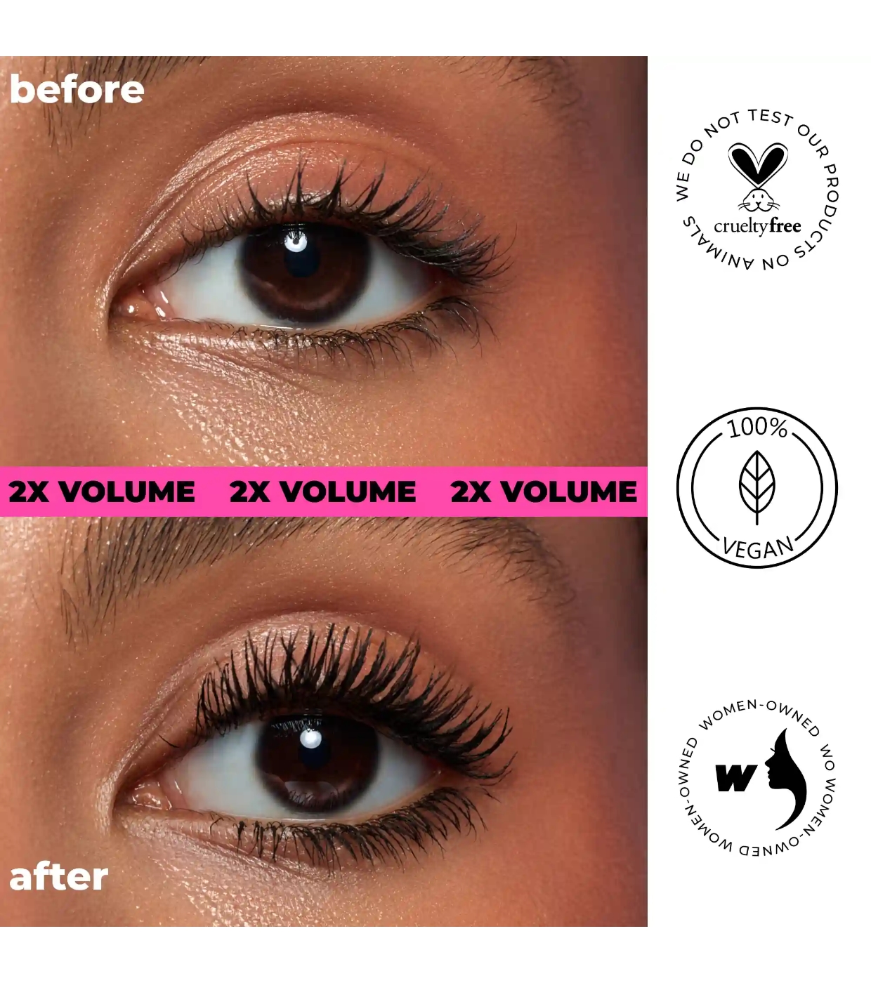 Lamel - Rímel Cult Lift & Volume - 401: Black