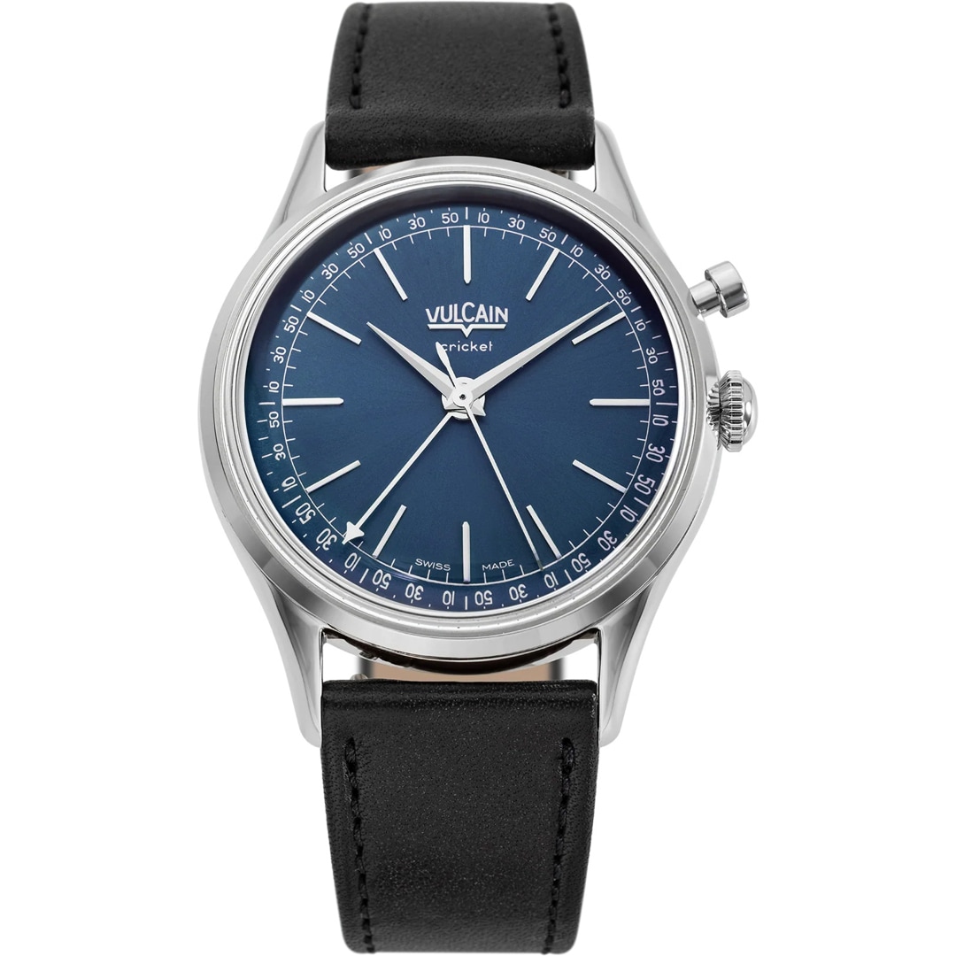 Vulcain Cricket President 39mm Blue Sapphire Caseback
