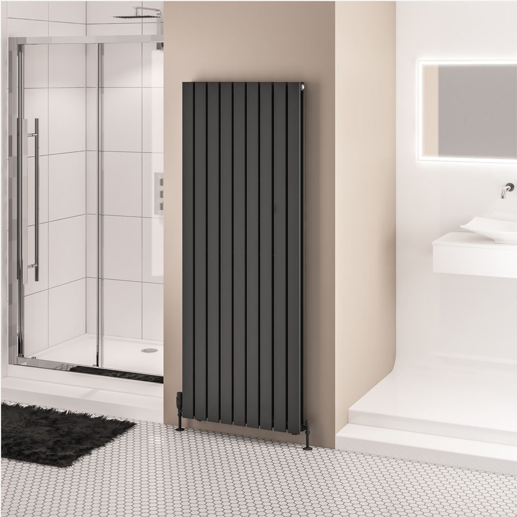 Eastbrook Warrington paneelradiator type 20 70x180cm 3703W antraciet
