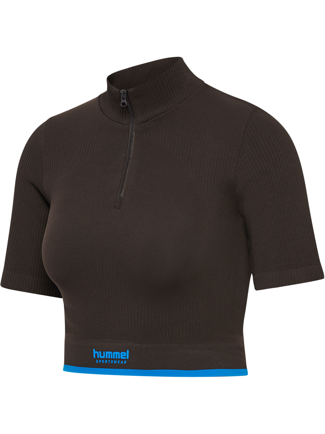 hmlKNITTED WOMENS ZIP TOP