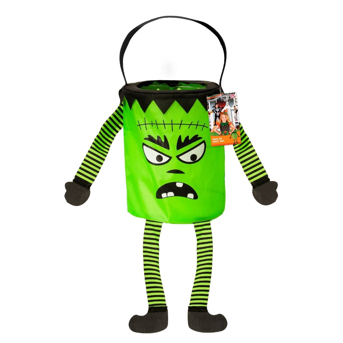 Halloween Tas Groen Monster