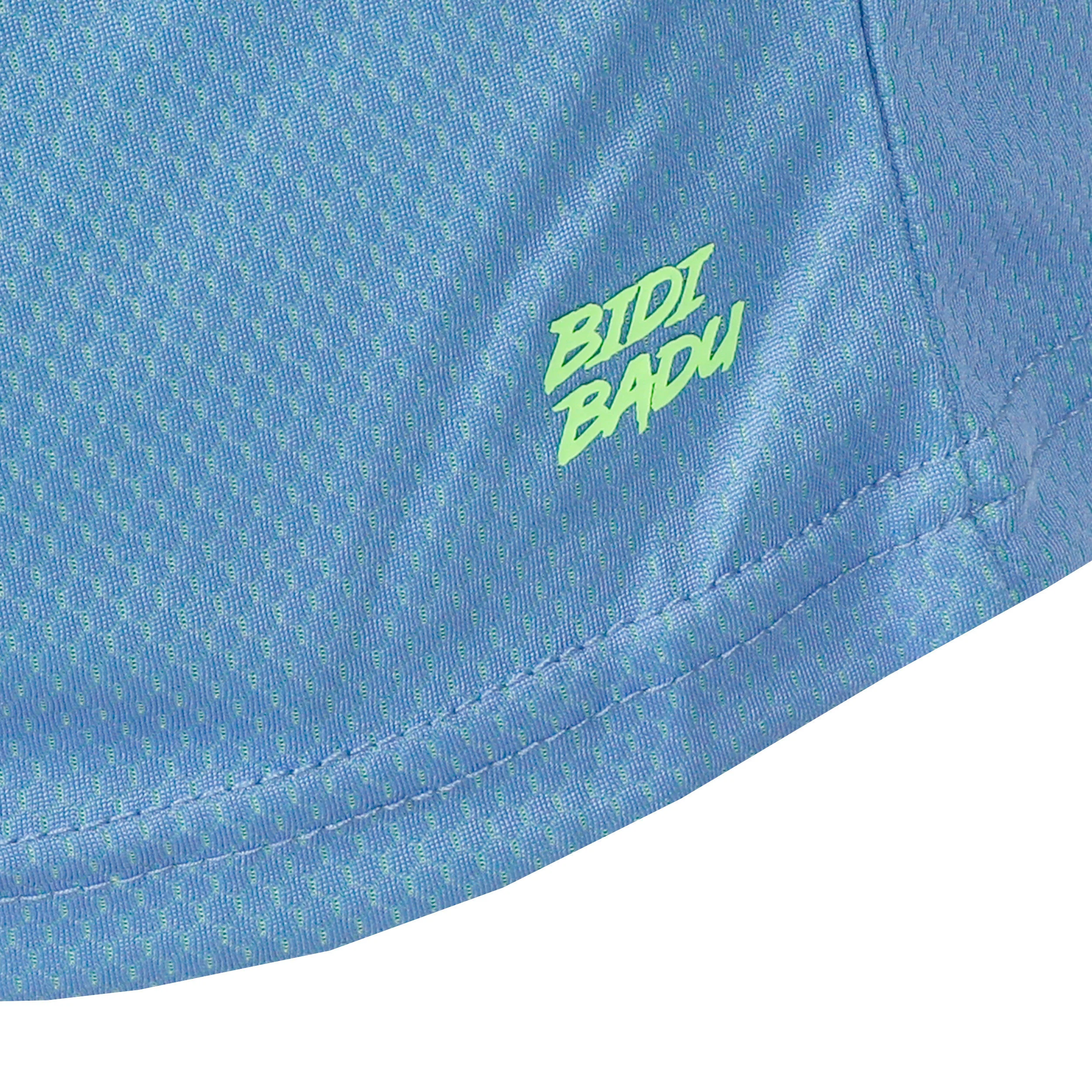 BIDI BADU Crew Inside Out V-Neck T-shirt Garçons - Bleu , Vert Fluo