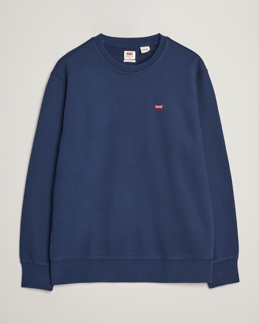 Levi's Original Crew Neck Sweatshirt Dress Blues