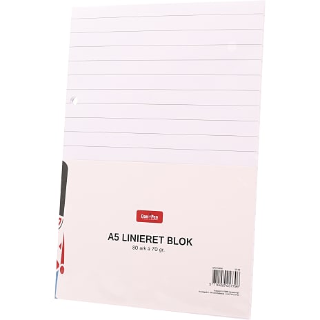 Danpen skriveblok A5