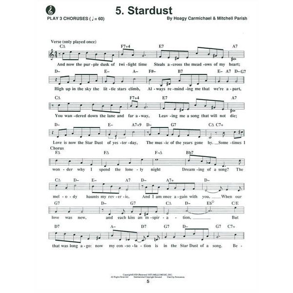 Jamey Aebersold Stardust
