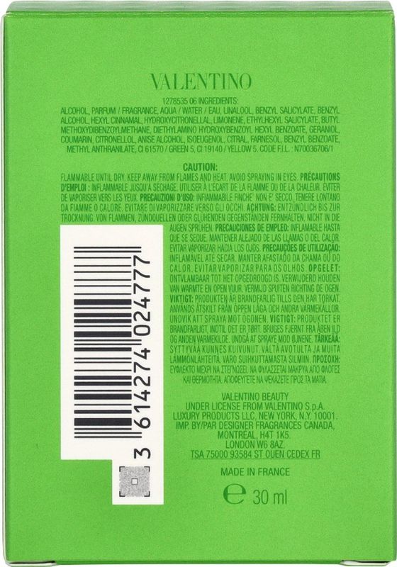 Valentino - Born In Roma Donna Green Stravaganza - Eau de Parfum - 30 ml