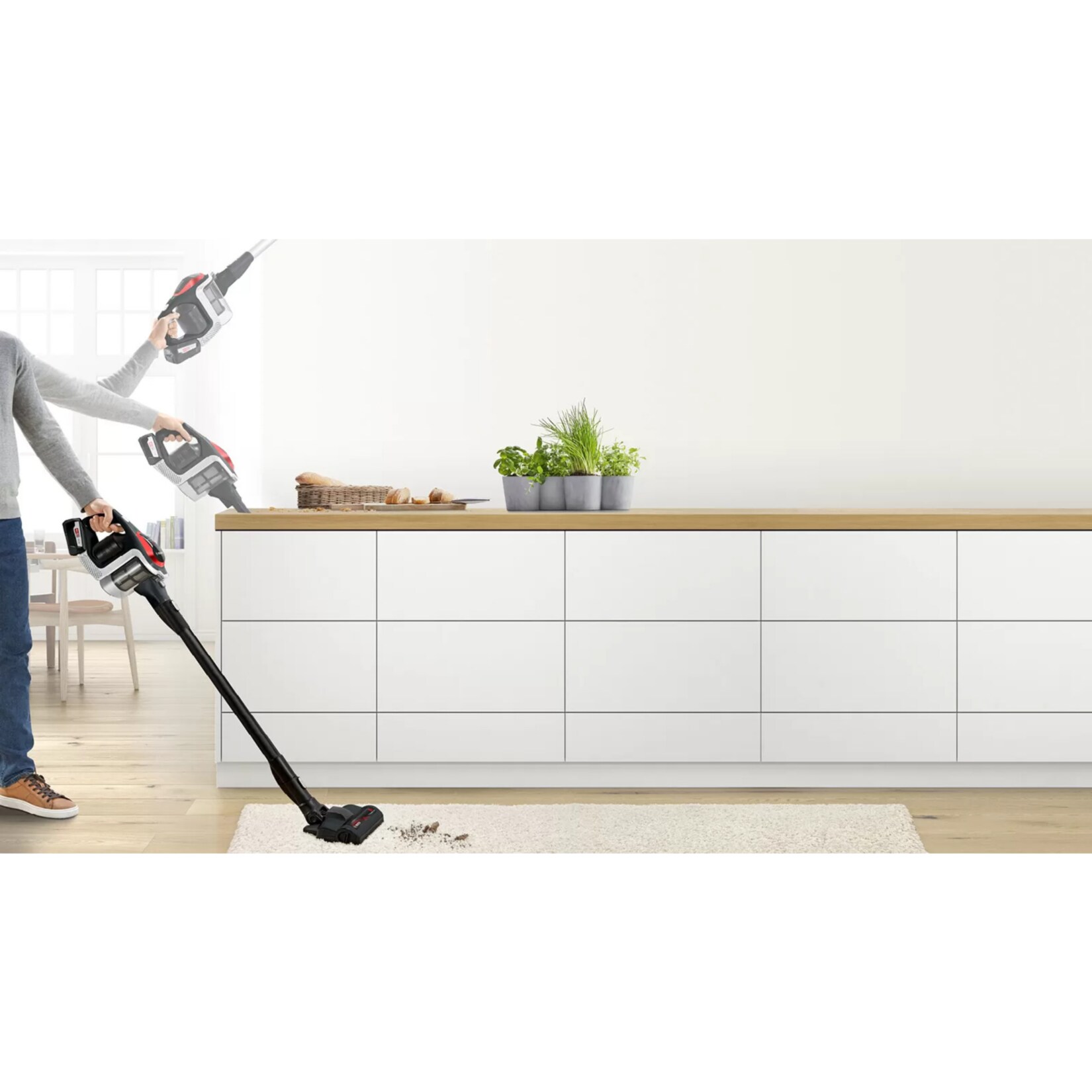Bosch Stielstaubsauger Serie 8 Unlimited ProPower BSS81POW1