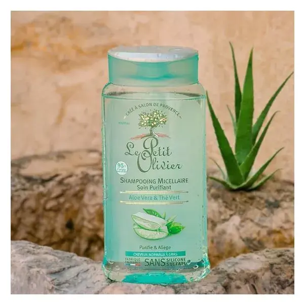 Le Petit Olivier - Shampoo Micelar - Aloe Vera e Chá Verde 250ml