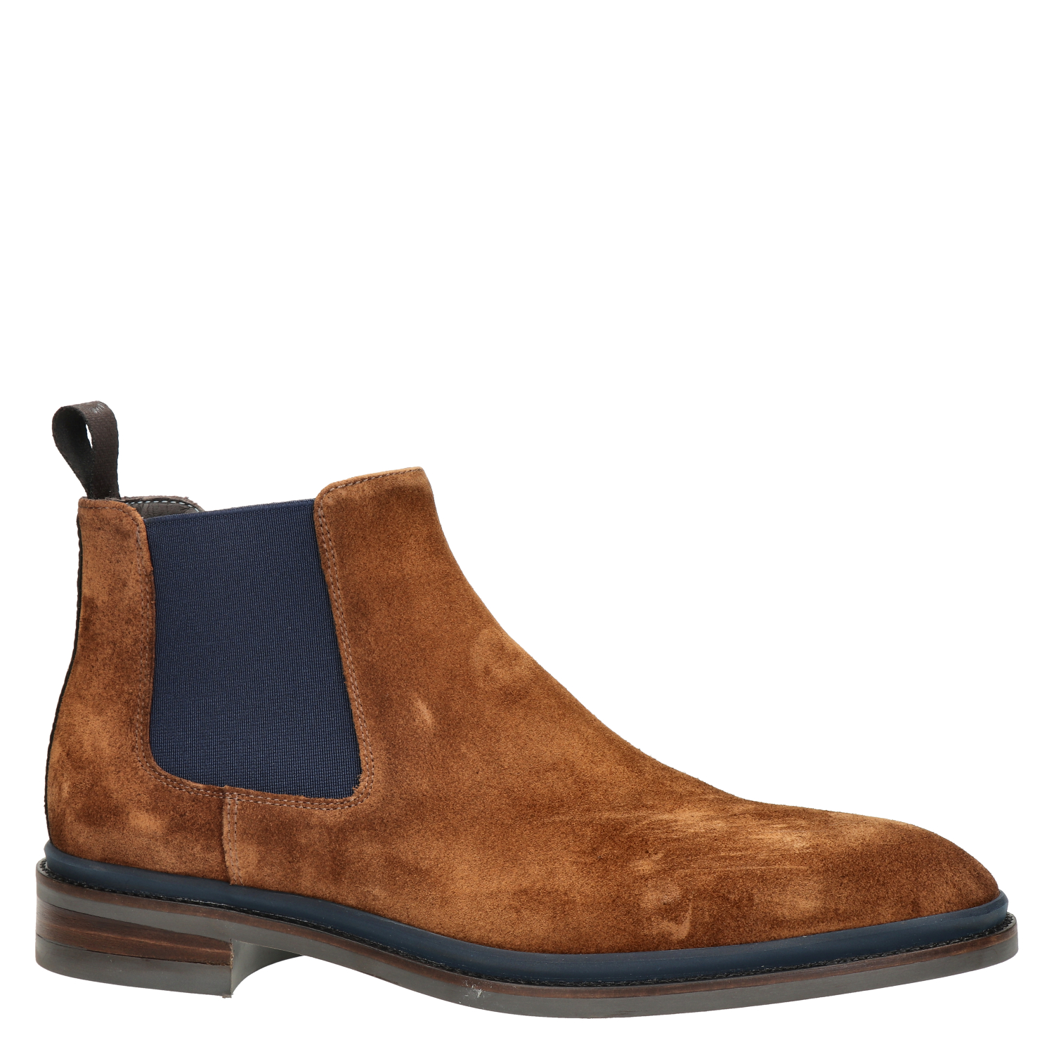 Giorgio Azzurro heren chelseaboot Giorgio Cognac