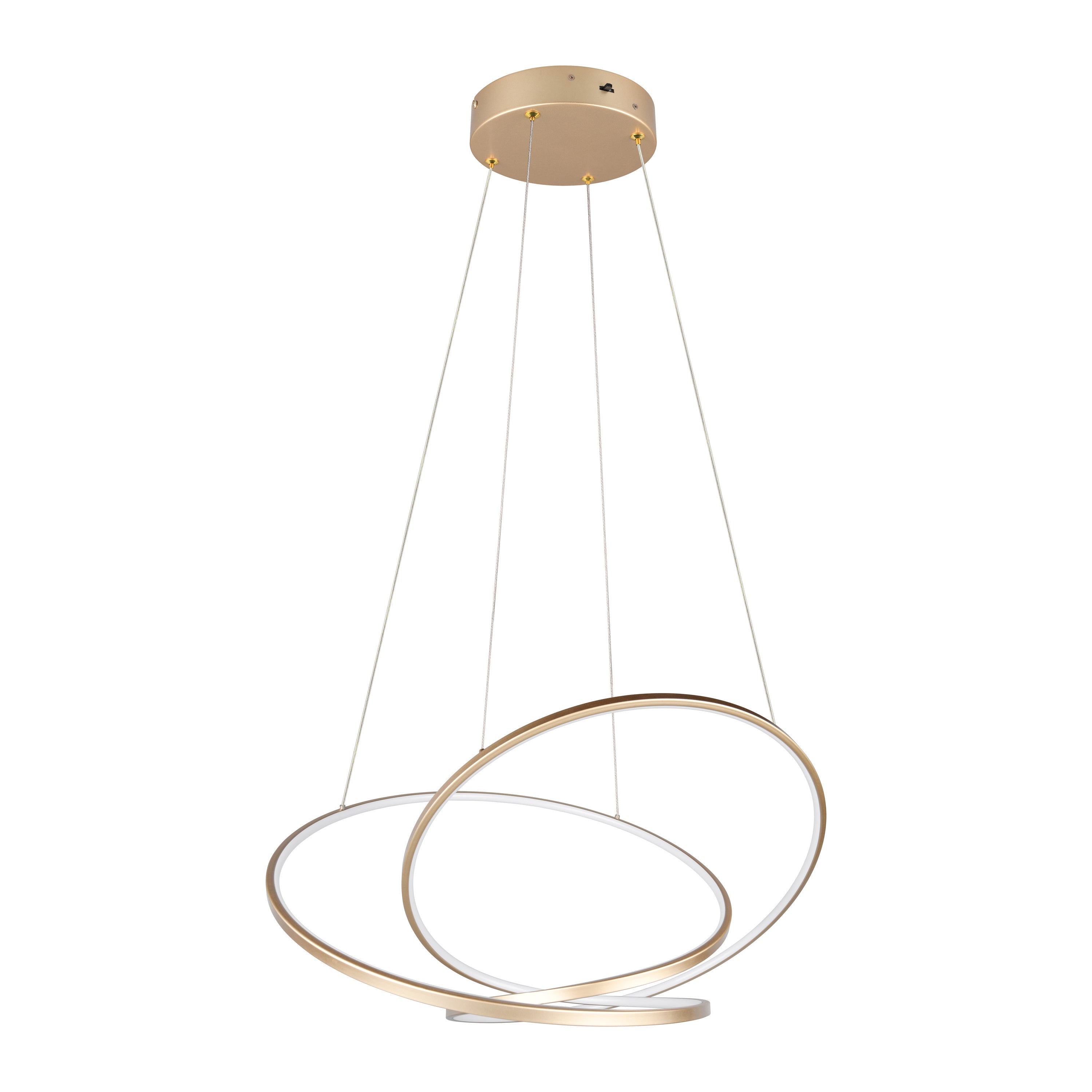Trio Darvin Hanglamp B 84 x D 66 cm - Goud