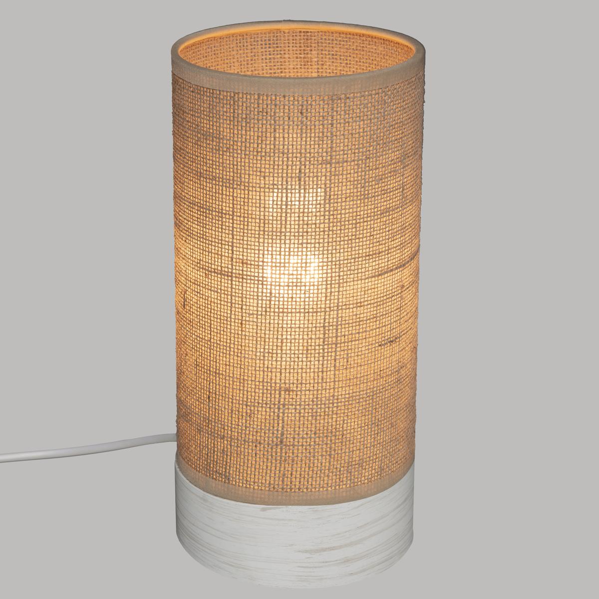 LAMPE DROITE ELVA NATUREL H.27CM